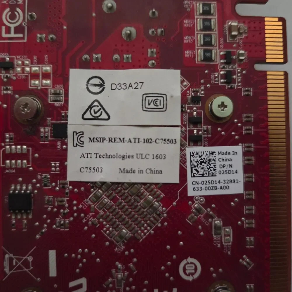 AMD FirePro W4100 2GB GDDR5 Professional Graphics Card